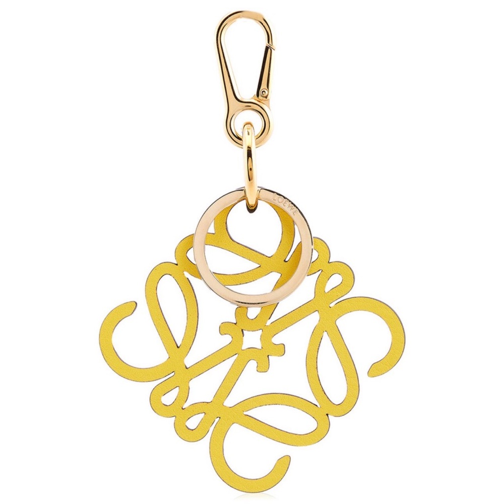 Like New Loewe Leather Keyring Yellow (full set) - Picture 3 of 5